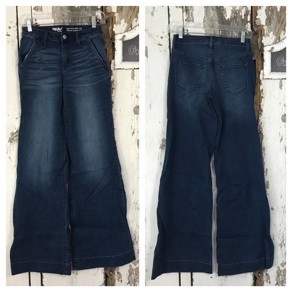 Target mossimo high rise wide leg jeans - Picture 5 of 7